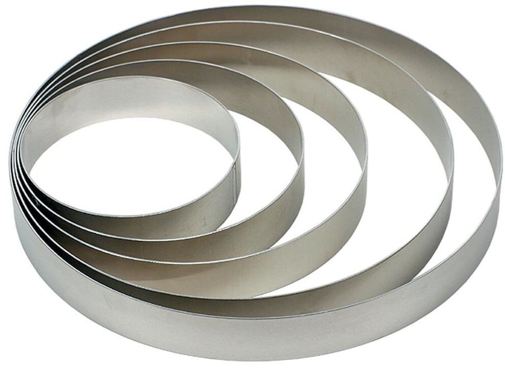 Teglie da forno: Städler 5 Tortenring Inox – Nuovo (secondo la descrizione) da Kägiswil venduto da nick333