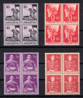 1958/59 Historische Bilder im 4er-Block ** (Nr.339-342)