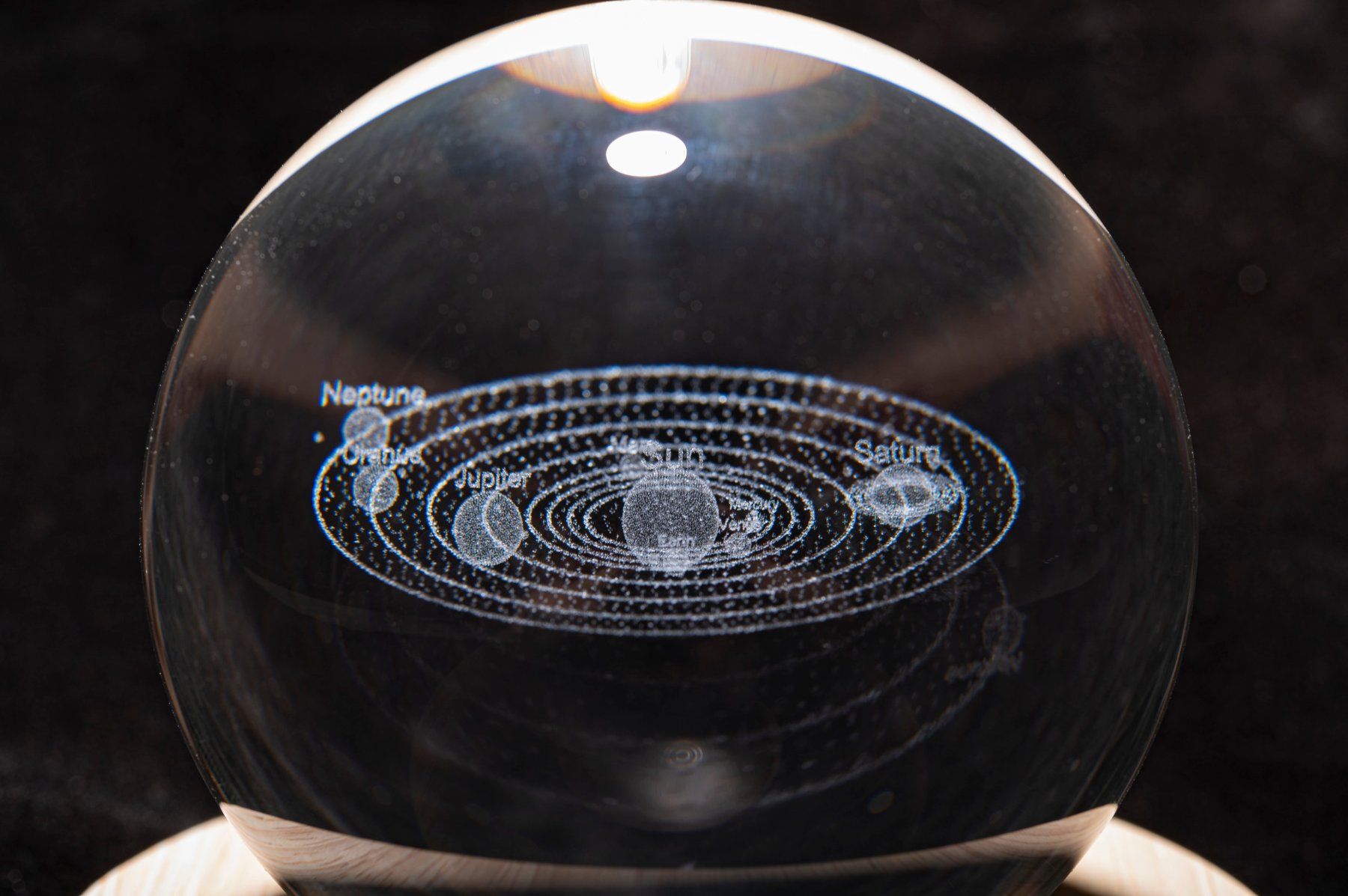 Lampade: Kristallkugel - Universum – Nuovo e nell'imballaggio originale da Mauren venduto da Yeelen 2