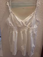 Top bianco in pizzo di San Gallo tg M/L