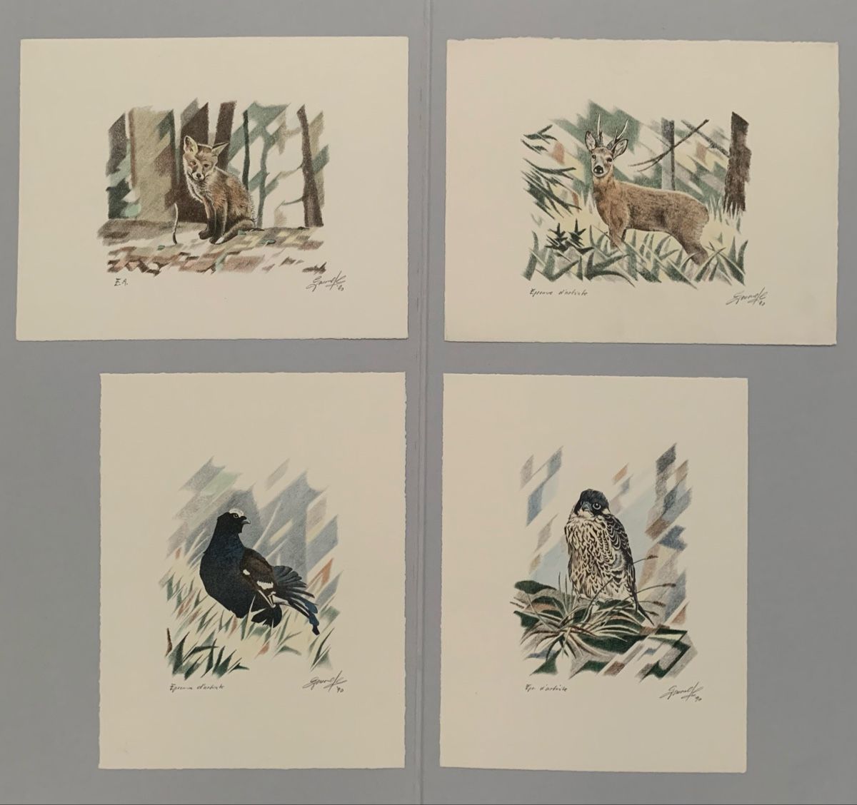 Arts picturaux & lithographies: Schweizer Kunst - Claude GENOUD (1946), FR – Neuf (Voir description) à Düdingen par polytropon_5