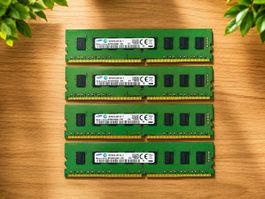 4x 4 GB DDR4 RAM