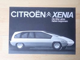 Citroen Xenia Prototype - Prospekt deutsch - Y005
