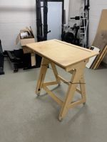 Jaswig Nomad Stehpult Holz mit Rollen NP550€