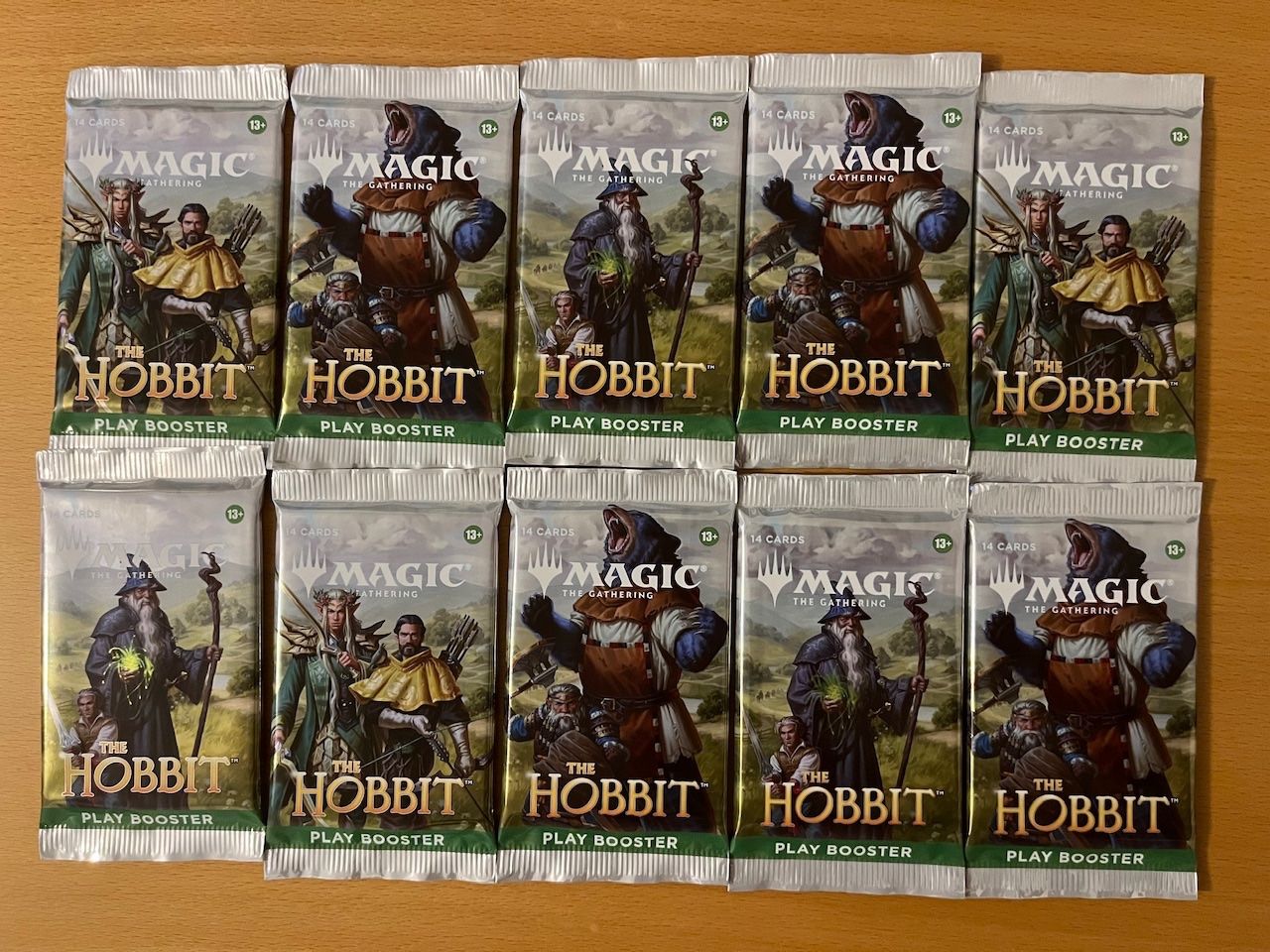 Magic The Gathering Carte collezionabili: MTG 10 Play Boosters Hobbit EN – Nuovo e nell'imballaggio originale da NEUCHATEL venduto da jer_56pl