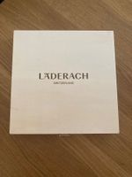 Holzbox Läderach Switzerland mit Verschluss, ohne Inhalt