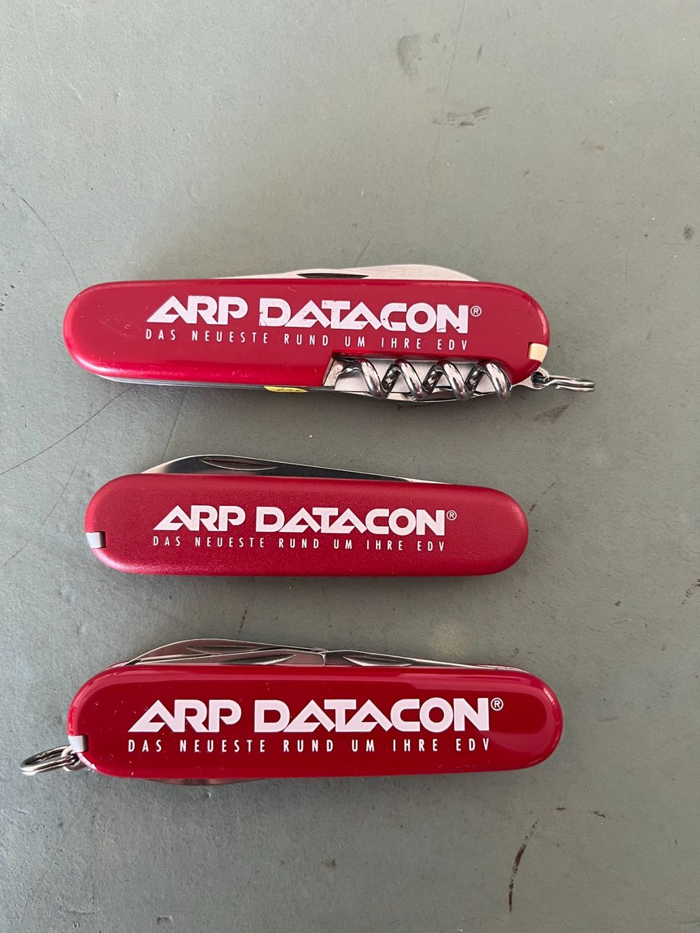 Victorinox Couteaux de poche: Werbemesser Victorinox 3 Stk – Neuf (Voir description) à Dintikon par Redgar58