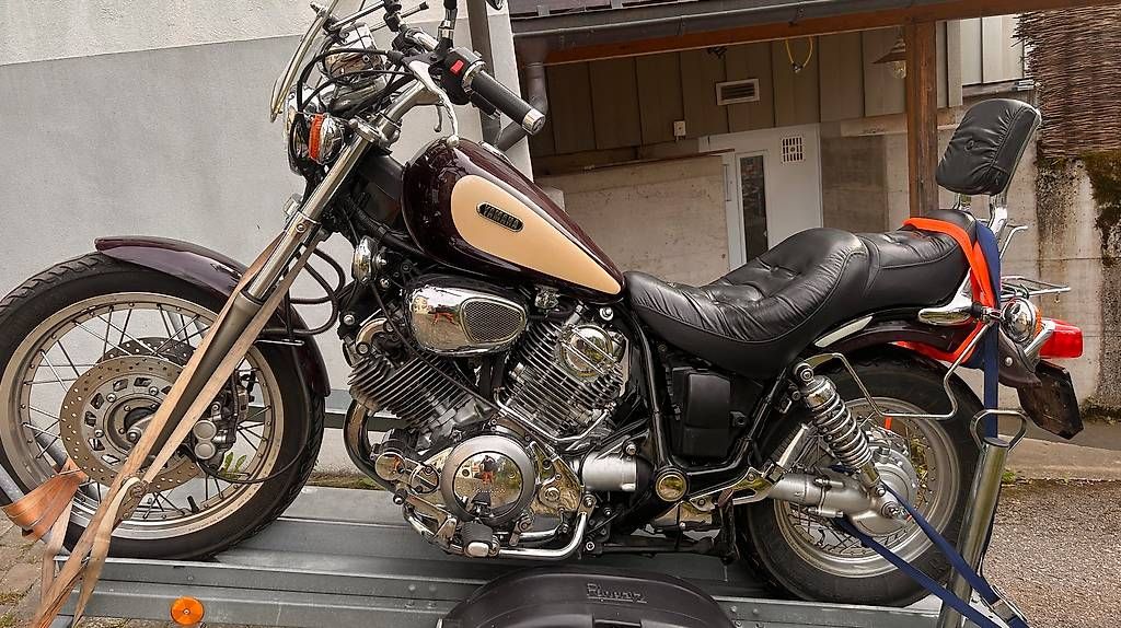 Yamaha Cruisers: Virago XV 750 inkl Hänger – D'occasion à Trogen par gini77
