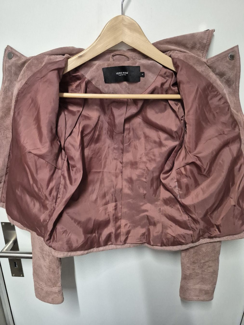 Vero Moda Giacche: Lederjacke Vero Moda Gr.XS altrosa – Usato da Merligen venduto da muss_haben 4