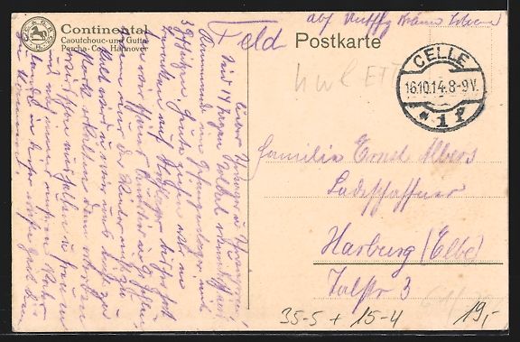 Cartoline postali: Continental-Aeroplanstoffe, Paar im Flug – Usato da Berlin venduto da bartko-reher 1