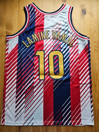 Trikot #10 Lamine Yamal Barcelona NEU M Fussball Basketball