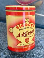 alte Blechdose Sirocco Fleischbrühe SCHMERIKON A. Kuster