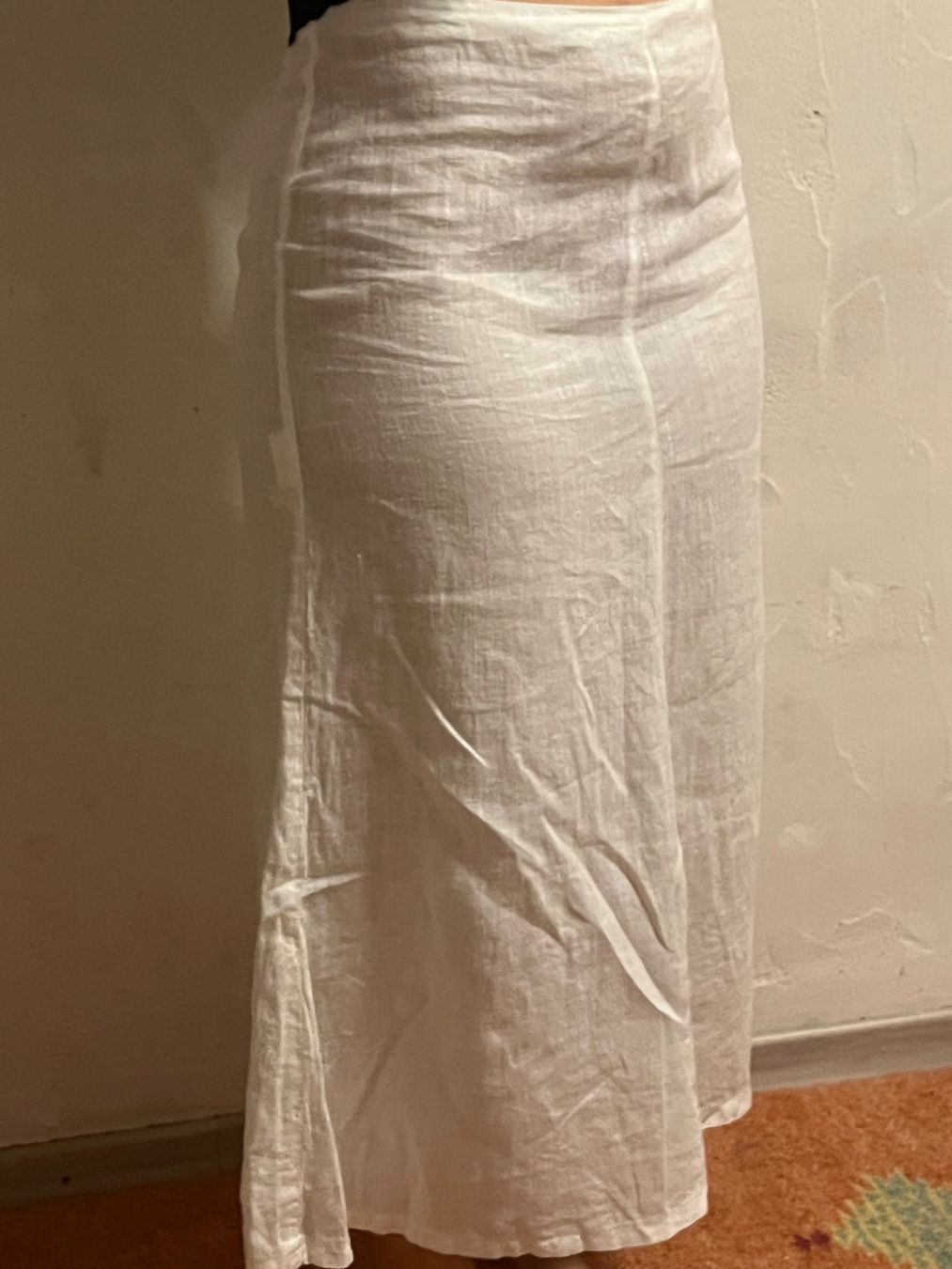 Gonne: Pure Lino Summer Skirt White – Usato da Porsel venduto da ali_tdk9 7