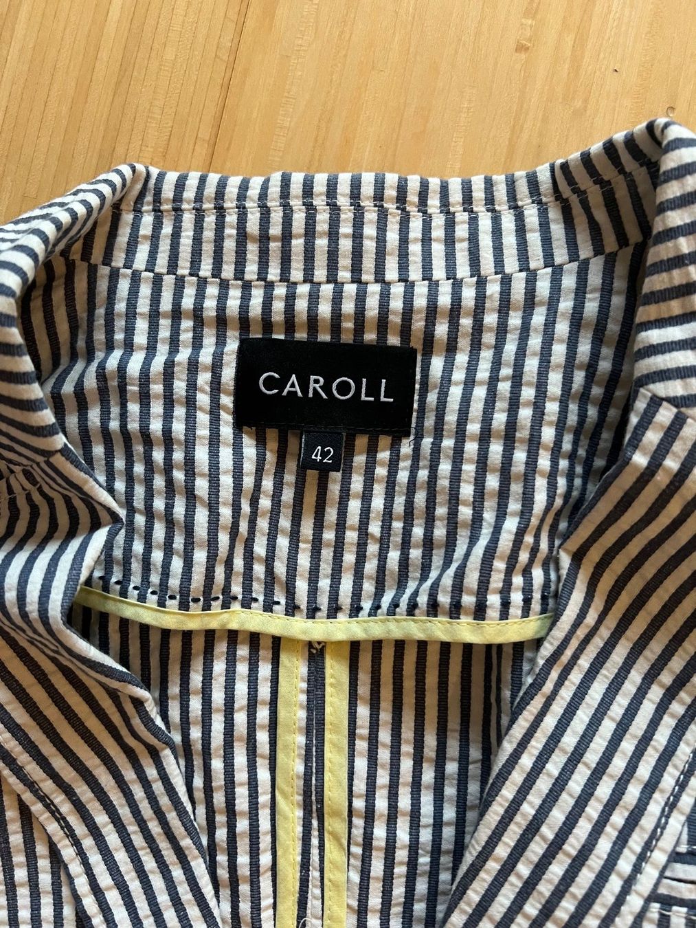 Caroll Jacken: Sommer Blazer, Gr. 42, gestreift, CAROLL – Gebraucht aus subingen von gibo11 2