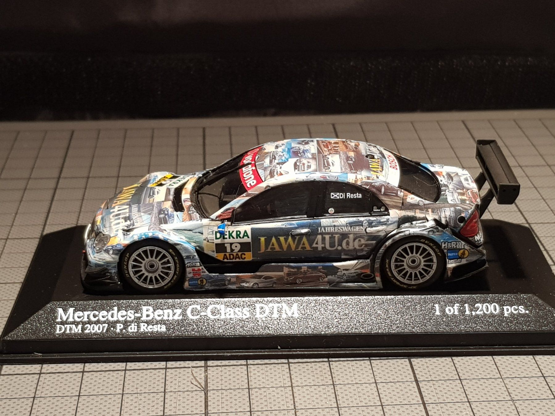 Minichamps Modellini d'auto: Mercedes-Benz C-Class DTM 2007 – Nuovo e nell'imballaggio originale da Chézard-St-Martin venduto da AlPat-Collections