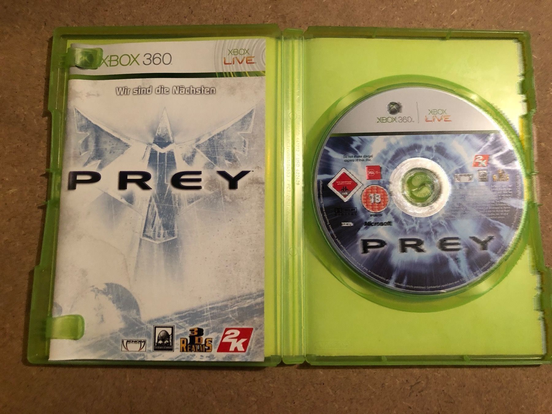 Jeux: Prey für Xbox 360 – D'occasion à Kestenholz par Mad18 2