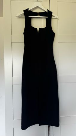 Zara Kleid schwarz Ausschnitt am Rücken Grösse XS neu