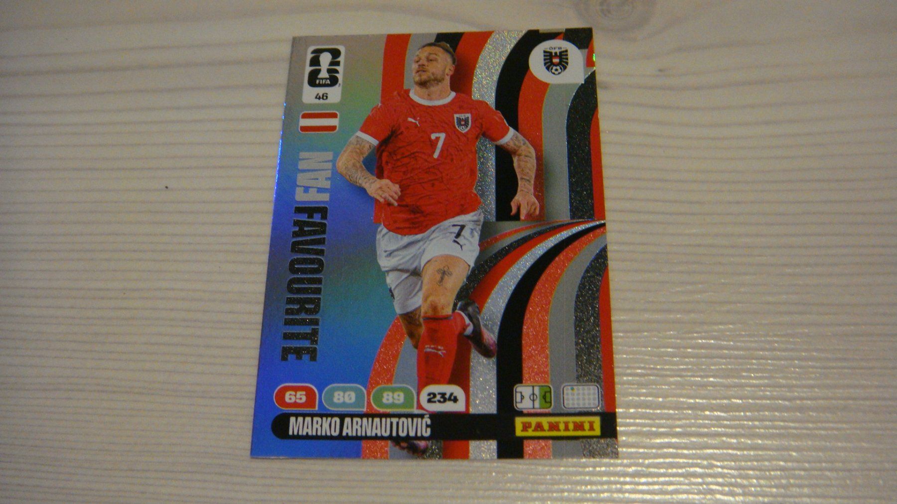 Trading Cards Fifa World Cup 2026 Marko Arnautovic (Gebraucht) in