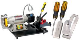 Stechbeutelschärfmaschine, Hobelmesserschärfmaschine, swiss