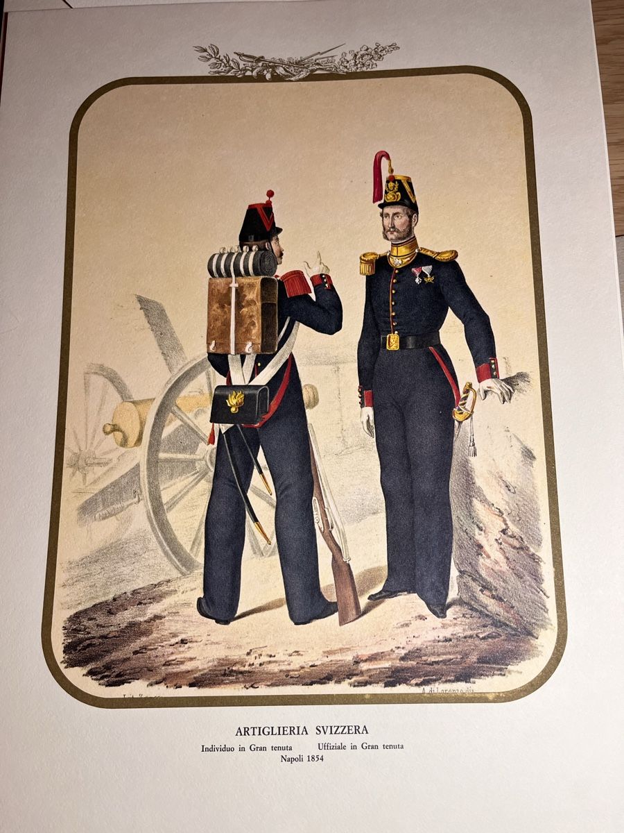 Libri: Schweizer Regimenter Neapel Fremde Dienste Eidgenossen – Usato da Maienfeld venduto da DivicoHelveticus 4