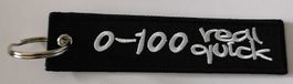 0 - 100 real quick - Schlüsselanhänger  (neu/OVP)