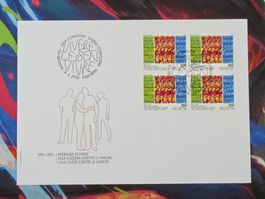 CL29 2x Enveloppe + Timbre Suisse 2010