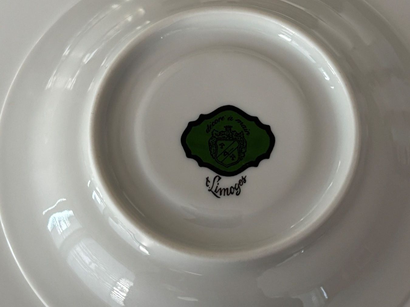 Set di piatti: 12 Espresso- oder Mokkatassen mit Unterteller von Limoges – Usato da Zürich venduto da xlxx8004 3