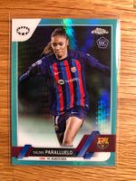 Topps Chrome Salma Paralluelo Barcelona RC Aqua