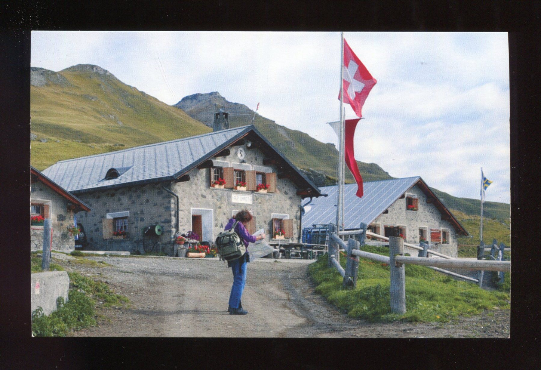 Ansichtskarten: Ftan, Alp Laret – Gebraucht aus Aarau von Elmaar41