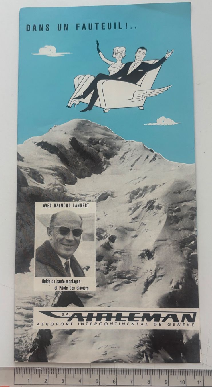 Dokumente: Air  Léman / Airleman - Aéroport intercontinental de Genève – Gebraucht aus Neuchâtel von gefdeneuch