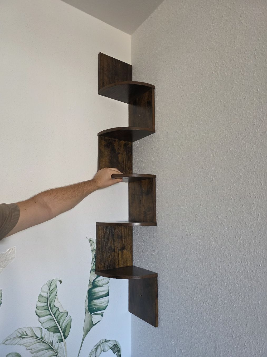 Scaffali: Eckregal - Wandregal - Holzoptik – Usato da Nussbaumen AG venduto da Gorhand