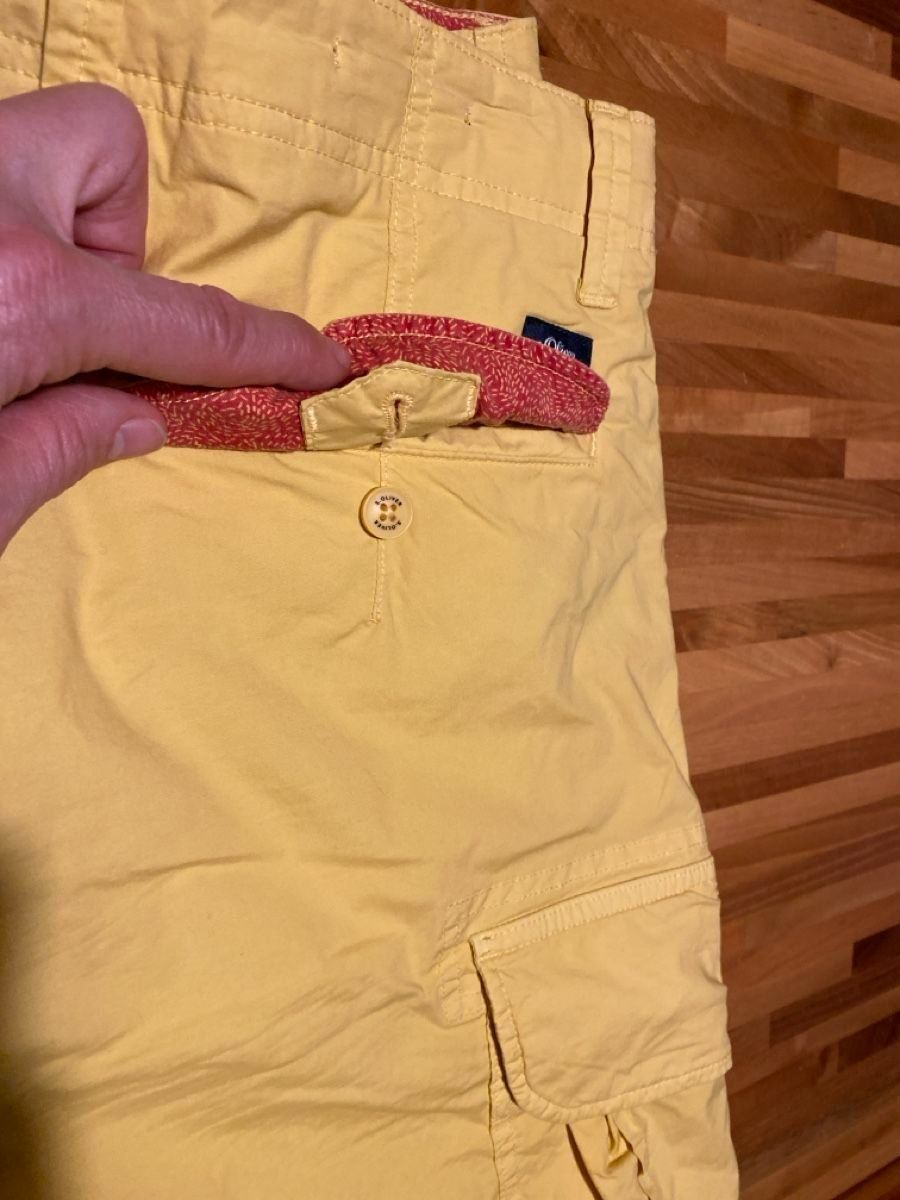 S.Oliver Pantaloni: Herrenbermuda Grösse 32 eher Grösse 33 - 34 s.Oliver Shorts – Nuovo (secondo la descrizione) da Olten venduto da Sina84 3