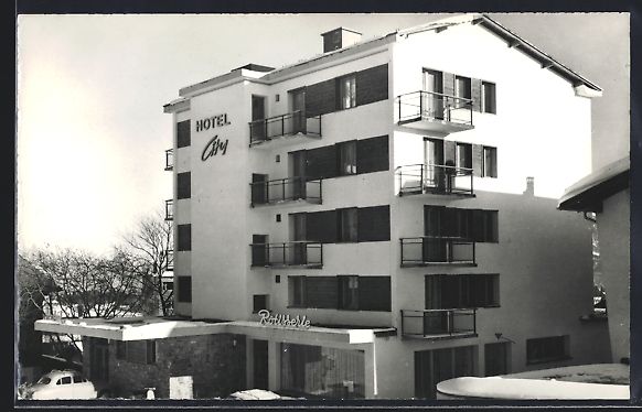Cartes postales: AK Crans s. Sierre, Hotel City – D'occasion à Berlin par bartko-reher