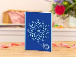 Stanzschablone Nr. 170, Schneeflocke,-Stern(Sizzix geeignet)