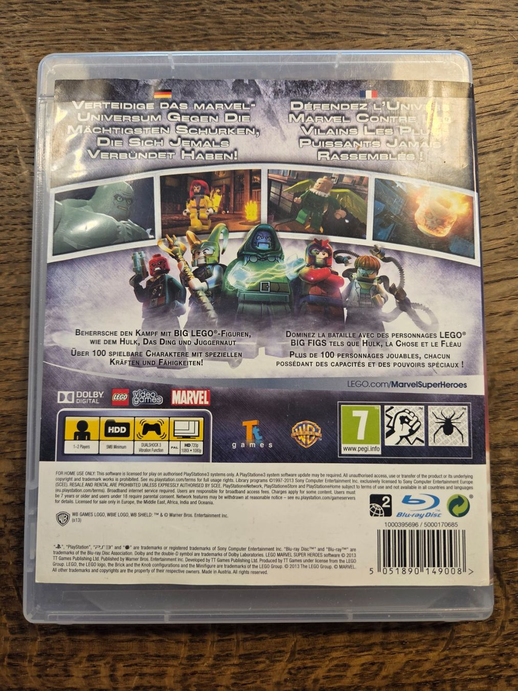 Lego Spiele: PS3 - LEGO Marvel Super Heroes – Gebraucht aus Opfikon von Doronadan 2