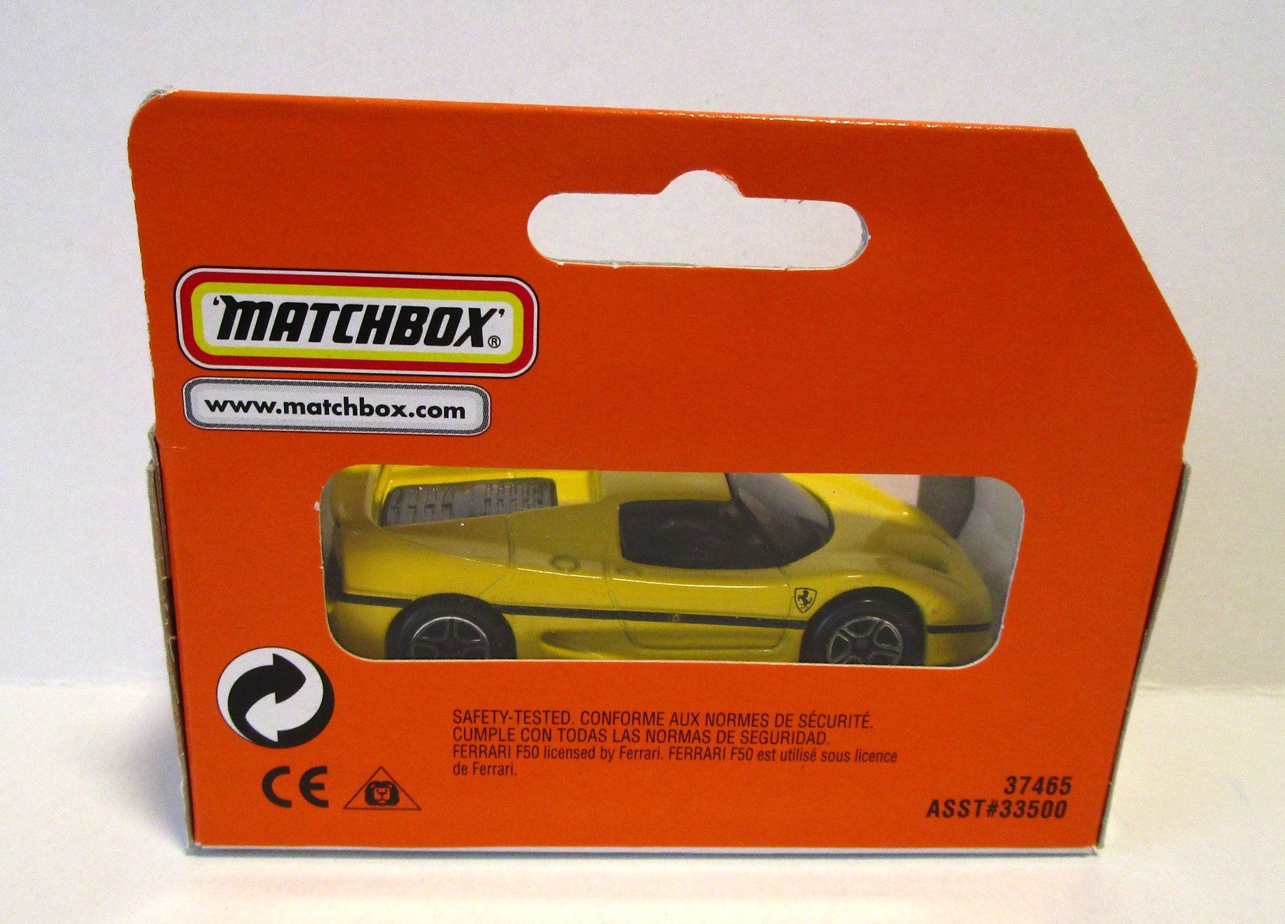 Ferrari Modellini d'auto: MATCHBOX FERRARI F50 - M75/35 – Nuovo e nell'imballaggio originale da Chêne-Bourg venduto da breno56 1