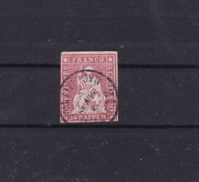 1860 STRUBEL, 15 Rp. rot