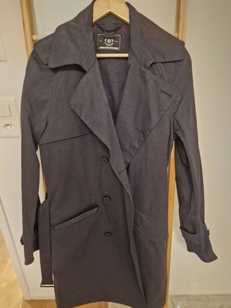 Nabholz neuer Trenchcoat dunkelblau Grösse M