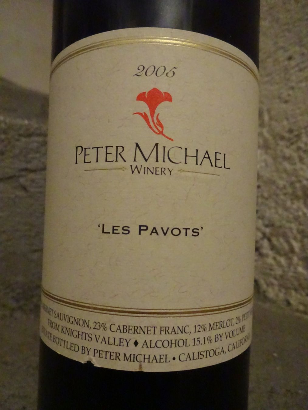 Vino: Peter Michael - Les Pavots 2005 – Nuovo (secondo la descrizione) da Cham venduto da vin_rlf8 1