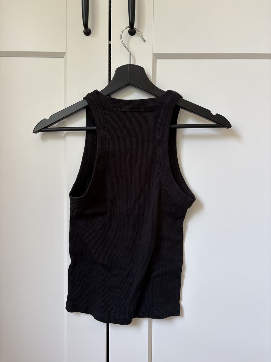 Stradivarius Top: Stradivarius Tanktop Gr. XS Schwarz – Usato da Luzern venduto da poe_5fml 2