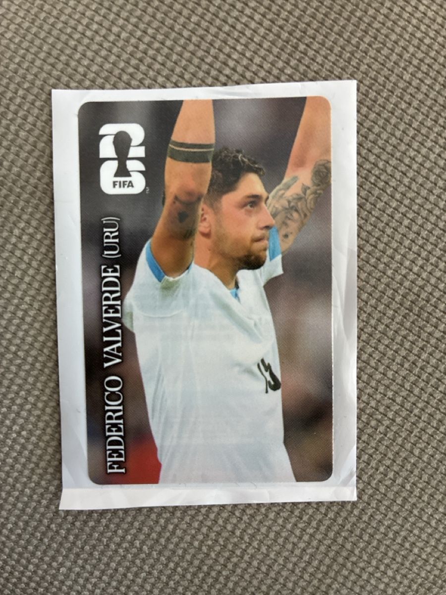 Coca-Cola Carte collezionabili: Figurina FIFA Valverde (URU) – Nuovo (secondo la descrizione) da Cugnasco venduto da fab_f8l6