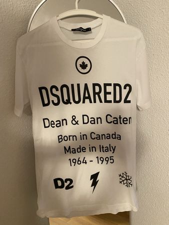 Dsquared2 T-Shirt Weiss Gr. M