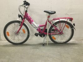 Kinder Velo für Mädchen in Rosa/Weiss Farbe (Marke Avigo)