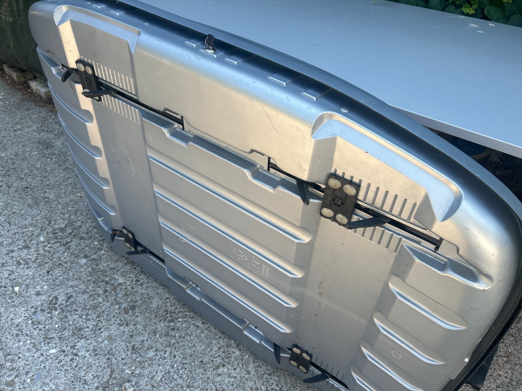 Dachboxen: Dachbox SX 400 Feu Vert grau – Gebraucht aus Wittnau von Naduah04 3