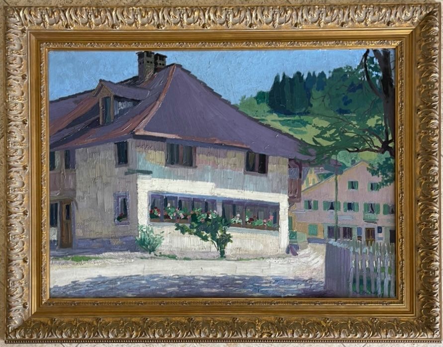 Dipinti: Ernst Oscar (1886-1944) – Usato da Grosshöchstetten venduto da Perle1951