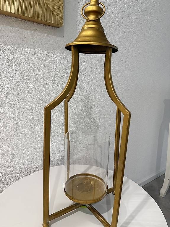 Tutte le decorazioni: Goldene Laterne mit Glas & Deko-Rose – Nuovo (secondo la descrizione) da Lengnau BE venduto da aya_2tvj 1