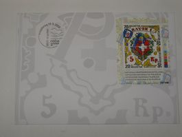 W89 Nationale Briefmarkenausstellung St. Gallen 2000 II FDC