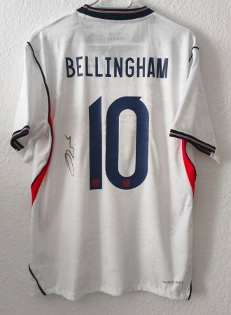 Jude Bellingham - England Home Trikot 2026 - Signiert