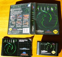 Mega Drive: Alien 3, vintage 1992 ! CIB, très bon état