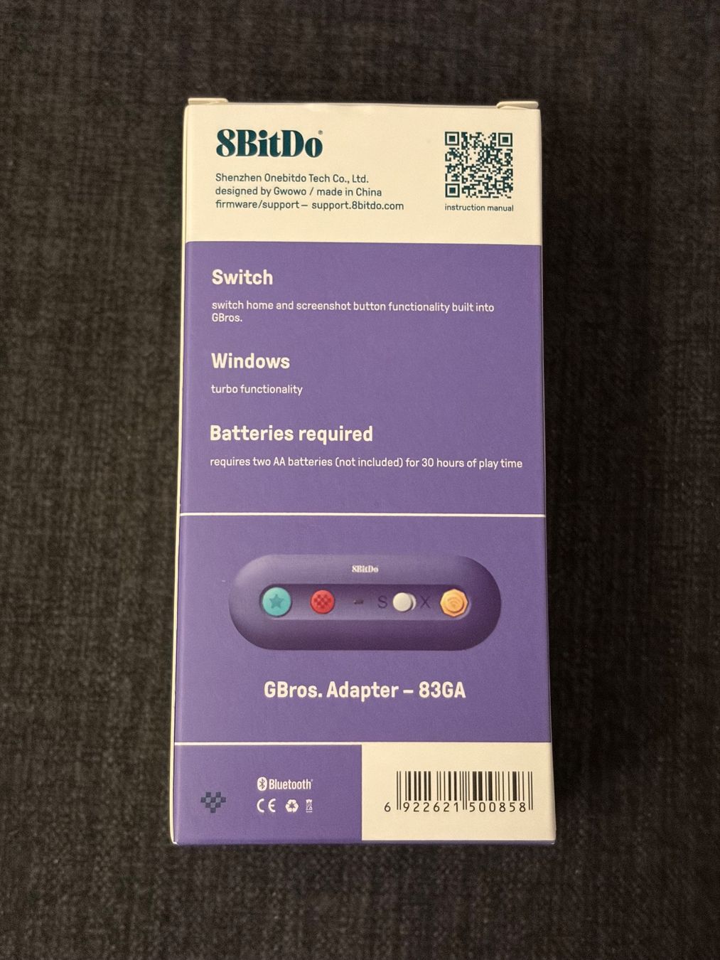 Console: 8BitDo GBros. Wireless Adapter for Switch – Usato da Kloten venduto da Kein_Benutzer_Name 1